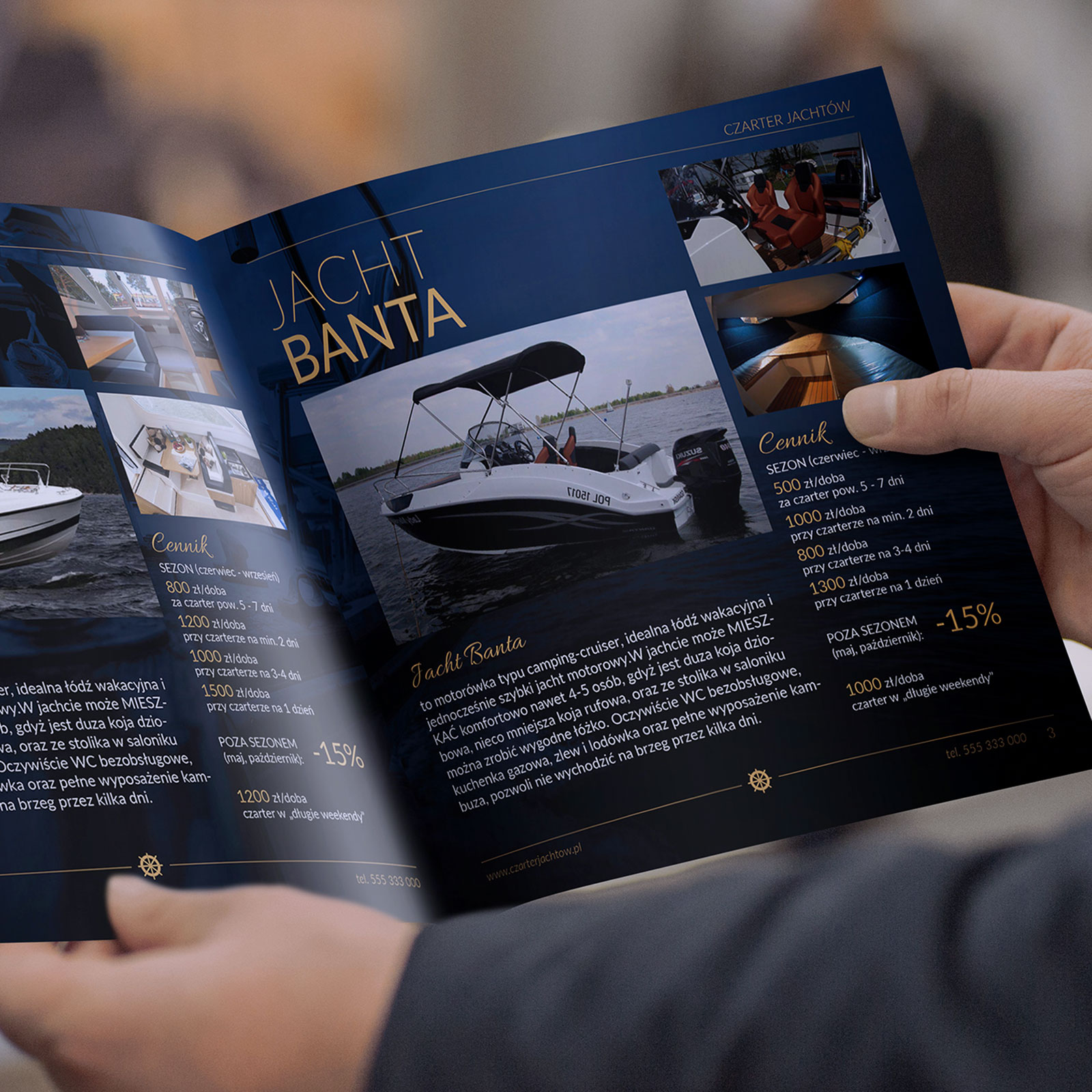 Czarter jachtów – katalog