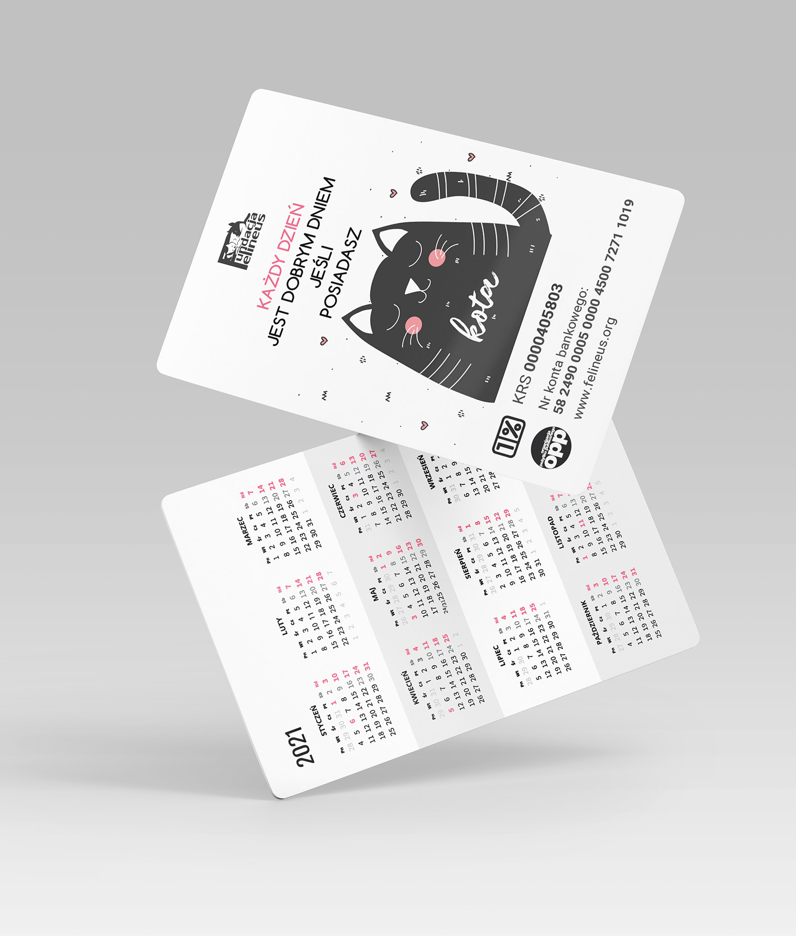 Fundacja Felineus - materiały promocyjne